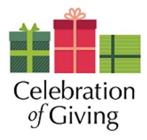 Graphic logo for Celebration of Giving