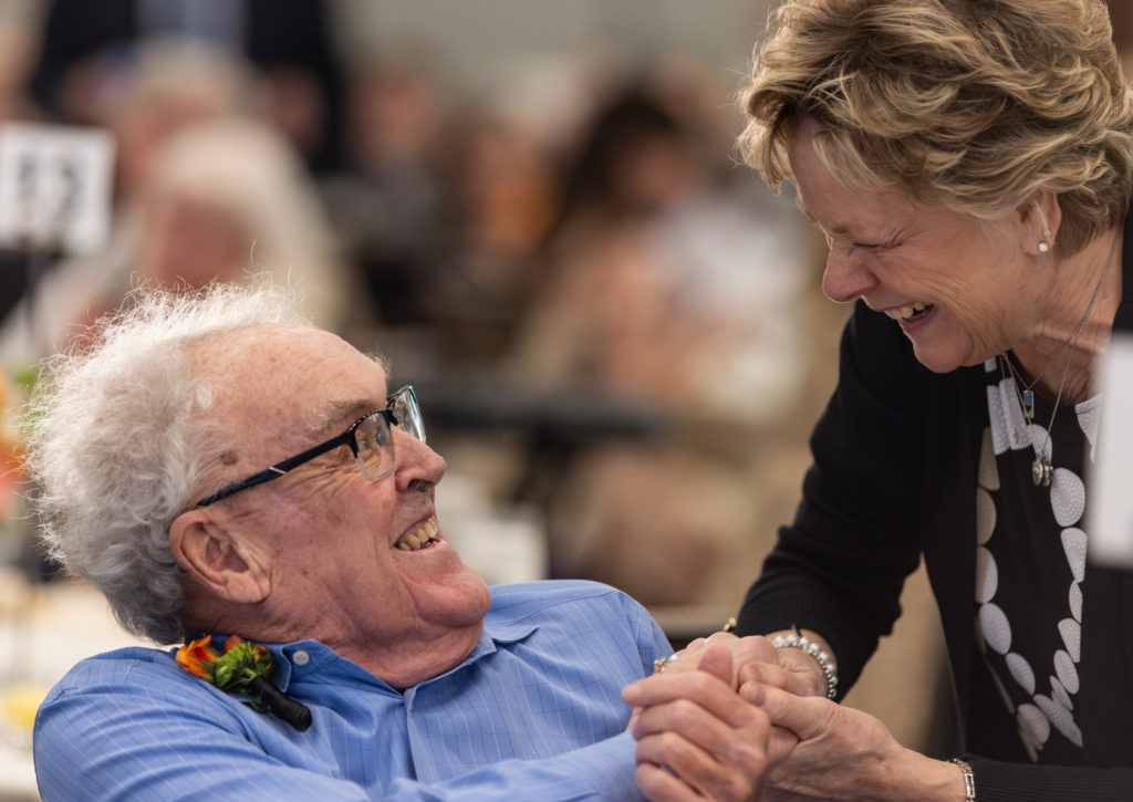 Father Rubey honored at LOSS brunch for 60 years of service